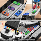 Carrier Truck Race Track Boys Toys, Foldable 3 Layer Car Race Track Playset, Toy Truck Transport Car Carrier & 8 Race Cars, Truc