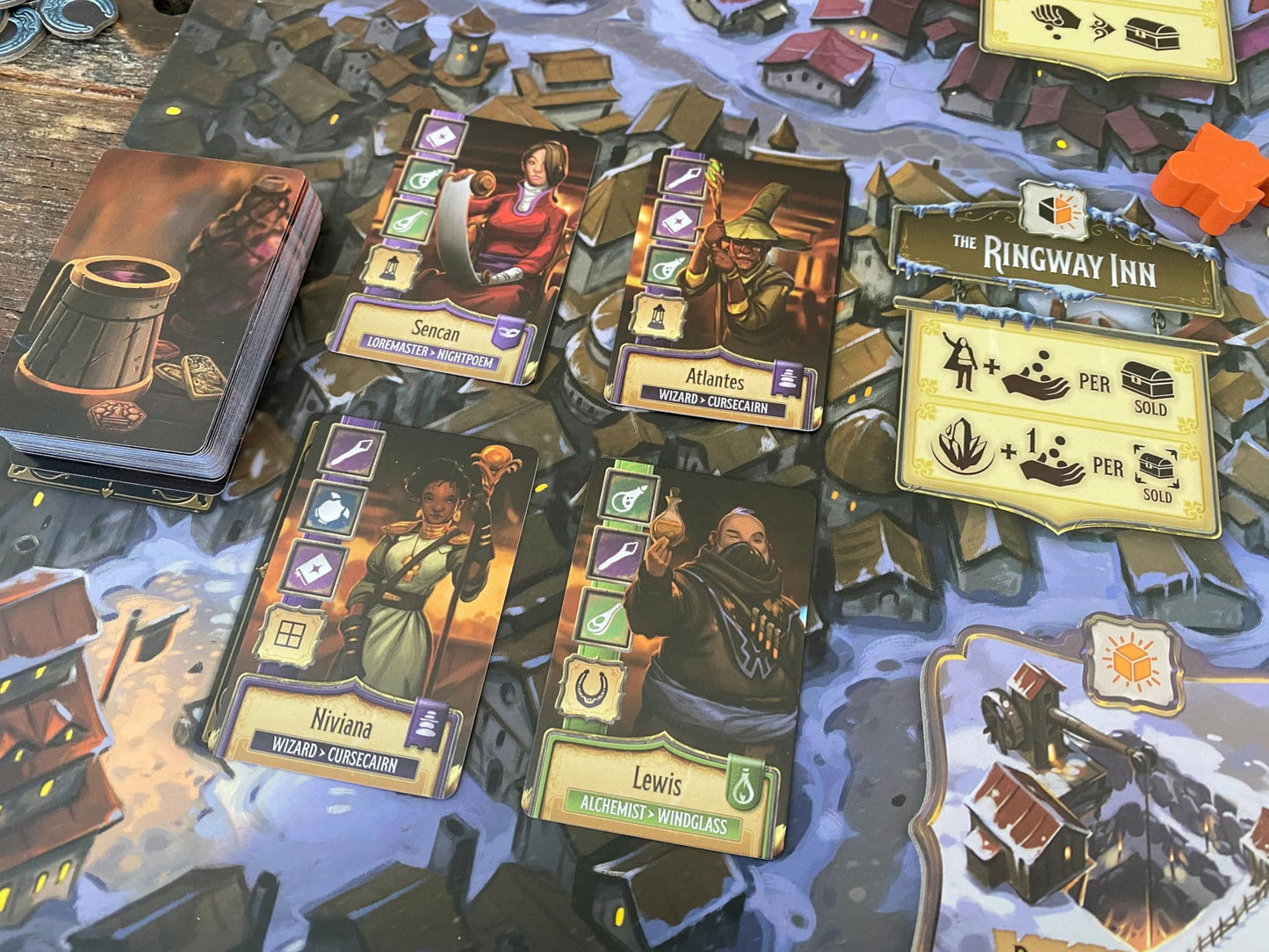 Merchants of The Dark Road Board Game