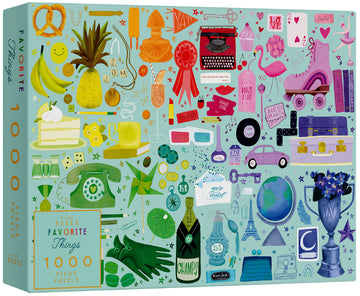Elena Essex Jigsaw Puzzles 1000 Pieces for mature-themeds - Favorite Things | mature-themed Puzzles | 1000 Piece Puzzle for mature-themeds | Puzzle Presents for Women | Jigsaw Puzzle Size 28 x 20 inches