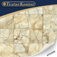 3 Sheets Self Adhesive Floor Tiles For Dollhouse 1:12 Scale (Creme Colored Tiles)