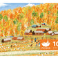 Momibook Puzzles For Adults 1000 Piece Jigsaw Puzzles Of Autumn In The Mountains And Wilderness, Fall Painting Image Challenging