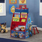 Delta Children Kids Easel and Play Station - Ideal for Arts & Crafts, Homeschooling and More, Nick Jr. PAW Patrol - Greenguard G