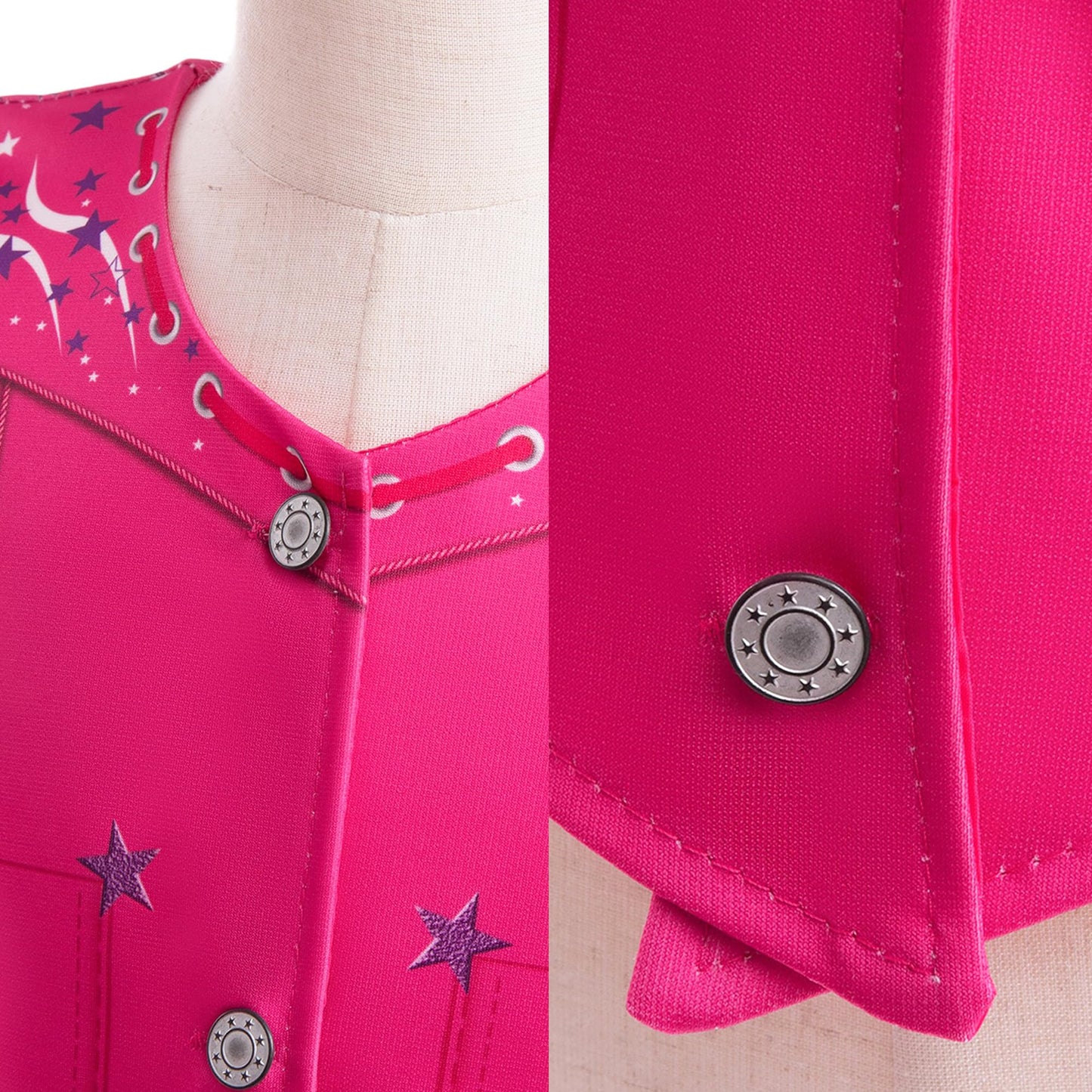 Shelovesit Girls Movie Doll Costume, Kids Rose Outfit Movie Cosplay Dress Up Halloween Birthday Party(150Cm/9T-10T)