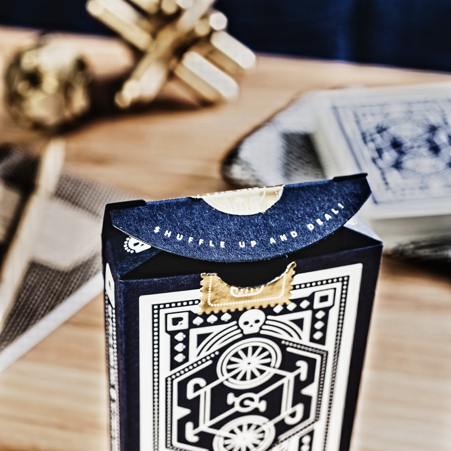 Mts Blue Wheel Playing Cards By Art Of Play