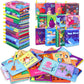 Baby Bath Books, Fabric Soft Baby Cloth Books, Early Education Toys, Waterproof Baby Books For Toddler, Newborn, Infants Perfect Shower Toys, Kids Bath Toys Baby Gift (12Pcs)