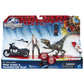 Hasbro Jurassic Park Alpha Cycle & Hybrid Raptor Pack, Large, Multicolor, Model B8634AS0, Plastic