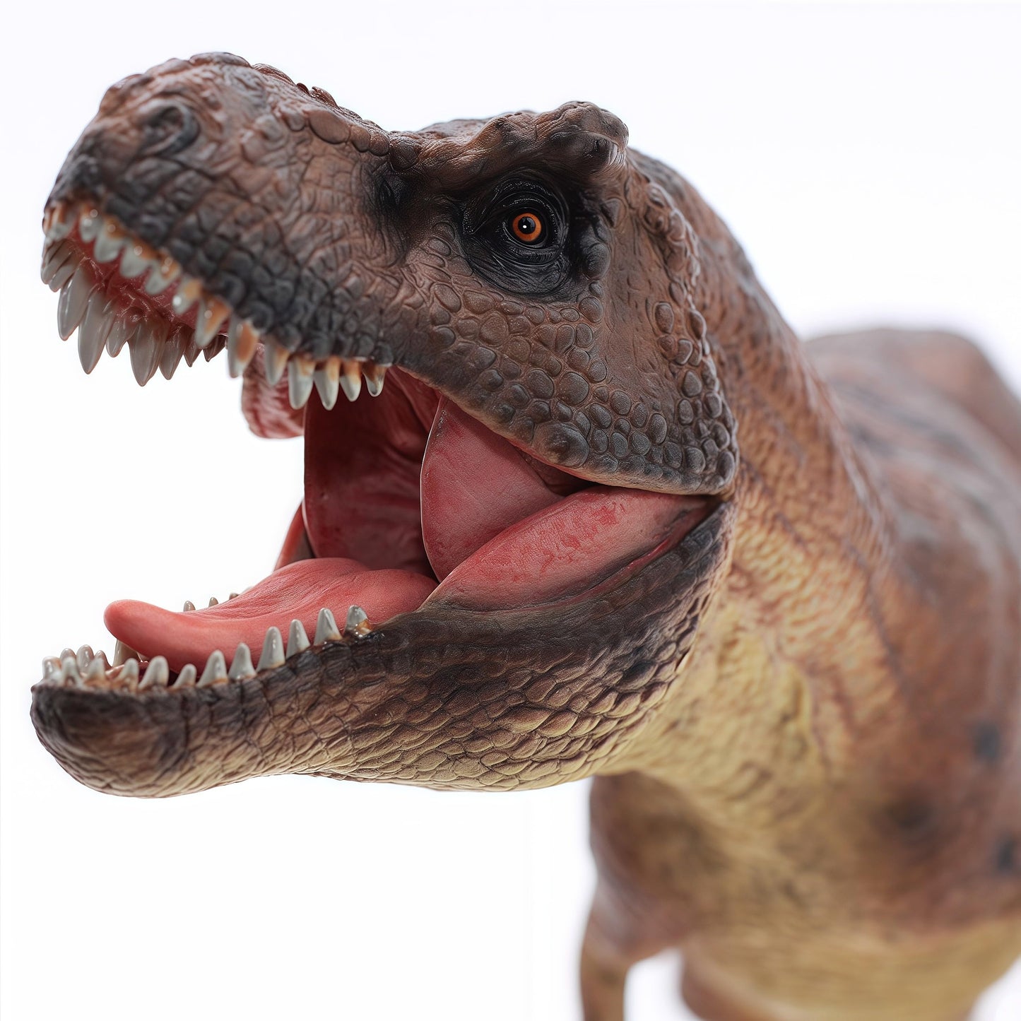 Gemini&Genius Tyrannosaurus Rex Action Figure Toy, T-Rex Dinosaur With Moveable Jaw, Beautiful And Accurate Sculptures Of Dino T