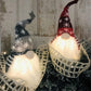 Gerson 7'' H Battery Operated Lighted Holiday Plush Gnome Figurine, Assortment Of 2
