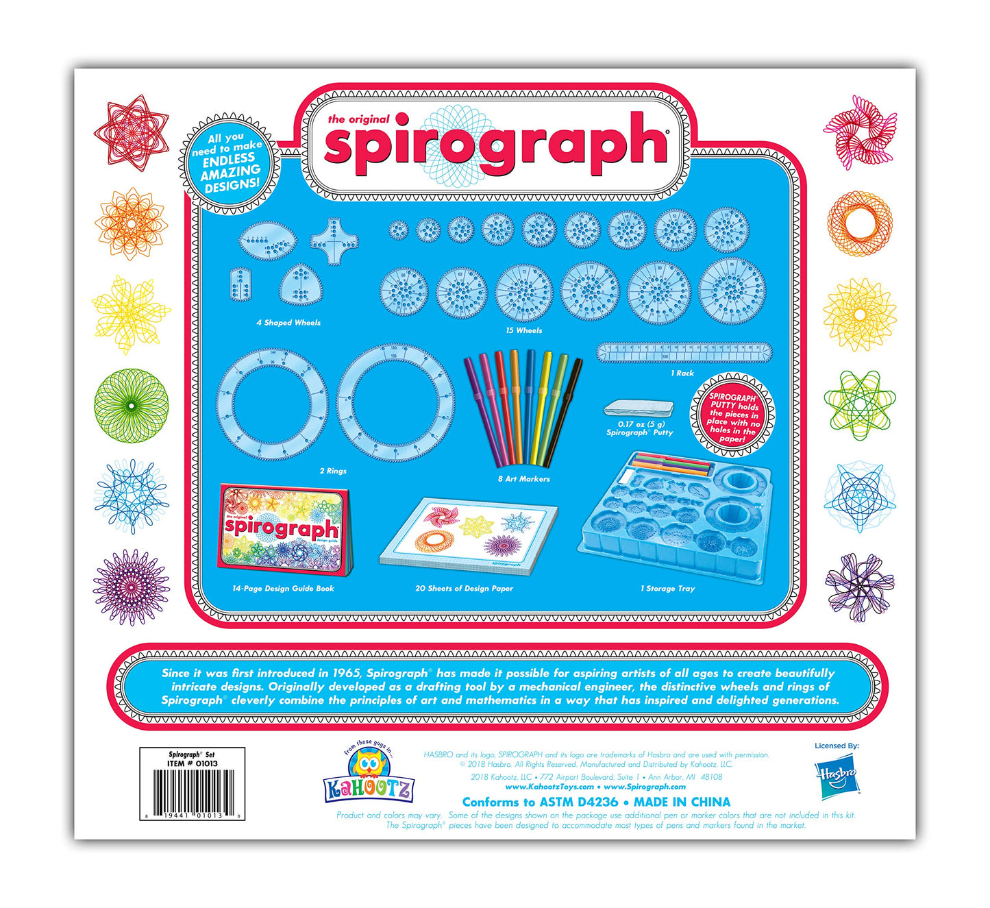 Spirograph the Original Spirograph Kit with Markers
