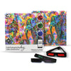 Ginger Fox Rgb Jungle By Carnovsky 500 Piece 3 Pictures In 1 Jigsaw Puzzle - Includes Artwork Print, Glasses & Lens App