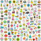 300 PCS Water Bottle Stickers, Cute Stickers for Hydroflasks VSCO Sticker Packs Cute Vinyl Waterproof Stickers for Water Bottles