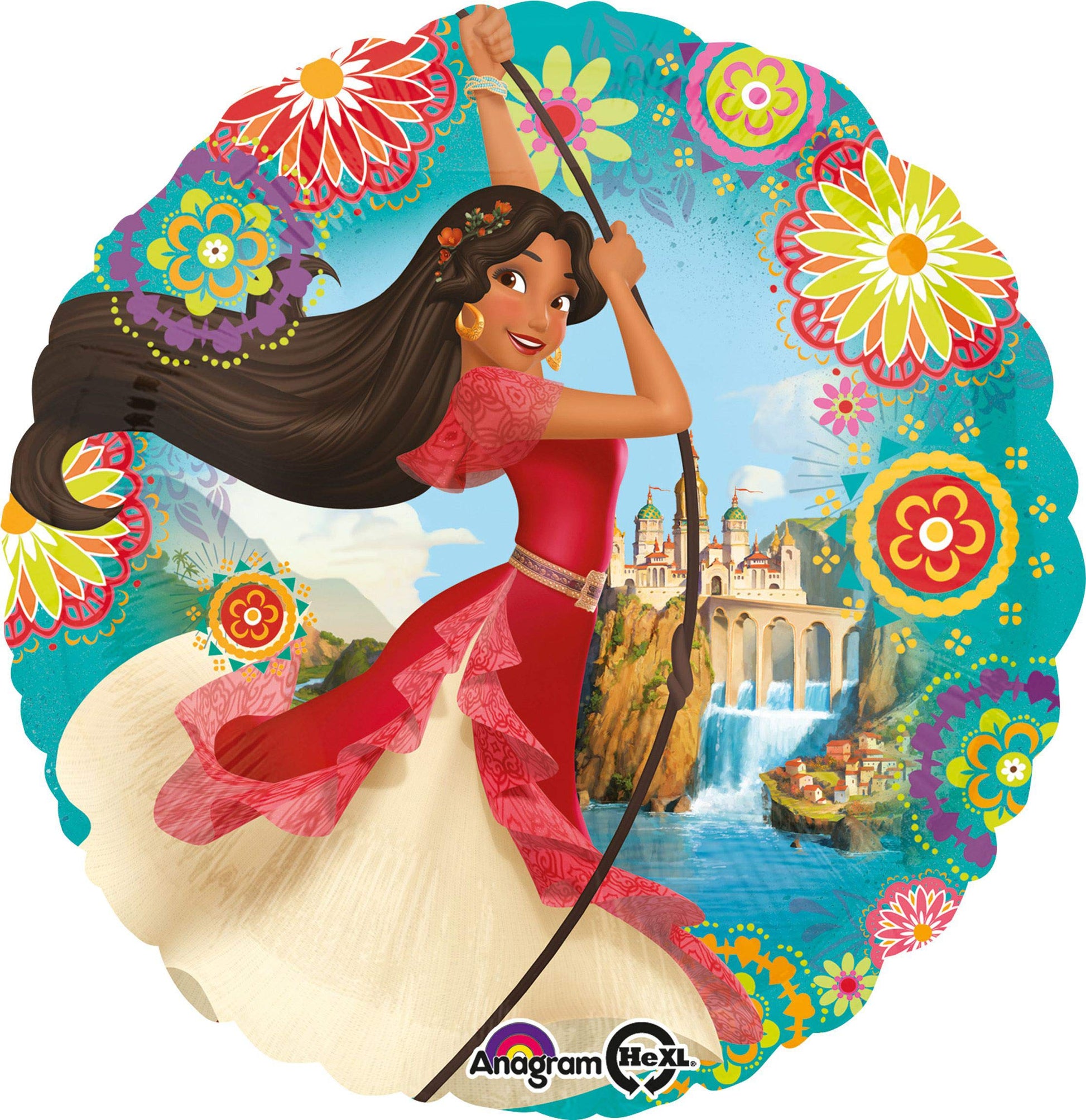 Anagram 17 Elena Of Avalor Foil Balloon, Multicolor