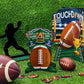 25 Pcs 3D Football Party Decorations Football Table Centerpieces Double-Sided Football Player Silhouette Centerpieces For Sports Game Day Party Tailgate Party Football Birthday Party Supplies
