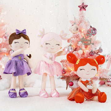 Arteeksdoll Baby Girl Gifts Plush Dolls Constellations Zodiac Doll Birthday Gift 17 Inches Scorpia