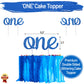 Baby 1St Birthday Boy Decorations With Crown - Baby Boy First Birthday Decorations High Chair Banner - Cake Smash Party Supplies