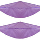 Simple Houseware 2 Pk - Stuffed Animals Jumbo Toy Storage Hammock, Purple