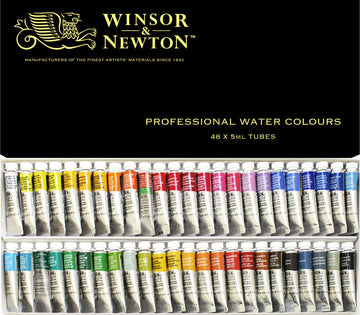 Winsor & Newton Artists Water 5Ml Tube 48C Set (Japan Import)