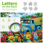 Miniwan 500 Piece Songbirds Farm Jigsaw Puzzle - Recycled Cardboard Large Pieces, All Ages Family Activity Gift 21X15 Inch