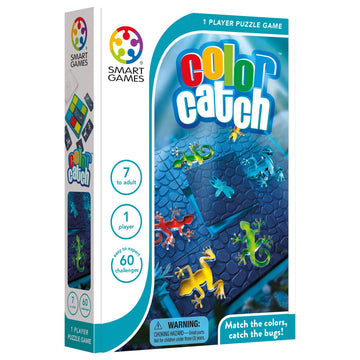 Smartgames Color Catch Travel Game For Kids And Adults, A Color-Changing, Stem Focused Cognitive Skill-Building Brain Game - Bra