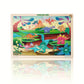 Lefan Wooden Jigsaw Puzzle Dinosure Park Jigsaw Dinosaur Jigsaw Puzzle For Kids Of Age 35 Years Educational Puzzle Toys Learnin