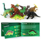 Boley 12 Pack 9-Inch Educational Dinosaur Toys - Kids Realistic Toy Dinosaur Figures For Cool Kids And Toddler Education! (T-Rex, Triceratops, Velociraptor, And More!)
