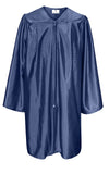 Gradplaza Shiny Choir Robe Kindergarten Preschool Graduation Gown Shiny Graduation Gown For Kids Navy Size 30