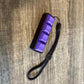 Zkeebs Four-Button Clicky Mechanical Switch Fidget Toy - Plastic, Purple Keycaps, Stress Relief, ADHD - Black Base