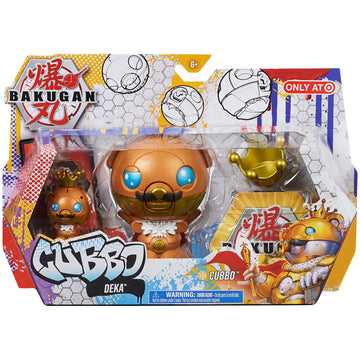 Bakugan  Cubbo Deka Pack with limited availability Jumbo King Cubbo and Core Cubbo  Geogan Rising Transforming Collectible Action Figures  Toys for Kids Boys Ages 6 and Up