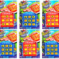 Ja-Ru Pocket Travel Tic Tac Toe Portable Board Games (6 Packs) | Classic Toys For Car And Airplane Games For Kids. Bulk Birthday Party Favors Plus Sticker 3256-6S