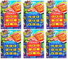 Ja-Ru Pocket Travel Tic Tac Toe Portable Board Games (6 Packs) | Classic Toys For Car And Airplane Games For Kids. Bulk Birthday Party Favors Plus Sticker 3256-6S