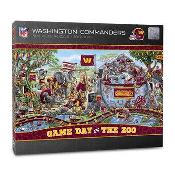 YouTheFan NFL Washington Commanders 500pc Puzzle - Team Colors, Cardboard, Model 3703759