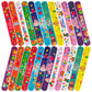 36 Pcs Happy Birthday Slap Bracelets for Kids Birthday Bracelets Bulk for classroom Snap Bracelet Party Favors Supplies for Boys