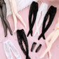 Sotiff 10 Pairs Doll Lace Stockings Handmade Long Sock Christmas Doll Accessories Legging For Diy Clothes Toy(Mesh Style)