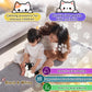 Forest & Twelfth 6'' Stuffed Black & White Cat, Soft Plush Toy, Cute Stuffed Animal For Boys And Girls, Realistic Looking Small