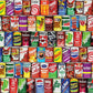 Springbok - Retro Refreshments - 1000 Piece Jigsaw Puzzle- Vintage Soft Drink Can Collage To Challenge Your Brain