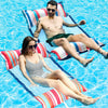FindUWill Pool Floats mature-themed with Fabric Headrest  2-Pack Pool Float 4in1 (Saddle  Lounge Chair  Hck  Drifter)  Inflatabale Floaties Toys for Pool Party  Poolside Party  Beach Vacation