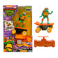 Teenage Mutant Ninja Turtles Michelangelo RC Vehicle - Half Pipe Skateboard, 2.4GHz Controller, Ages 5+, Plastic Material