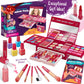 Kids Makeup Kit For Girls - Non-Toxic Real Washable Make Up Set For Little Girls - Pretend Play Toy Birthday Gift Idea For Girl