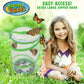 Nature Bound Butterfly Growing Kit - Live Caterpillar To Butterfly Project For Kids - Includes Voucher For Caterpillars, Green Pop-Up Enclosure, And Stem Learning Guide