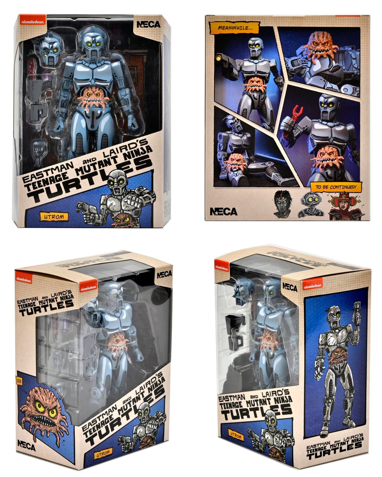 Neca - Tmnt - Mirage Comics Utrom 7' Action Figure