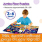 The Learning Journey: Jumbo Floor Puzzles Out In Space - Extra Large 50 Pieces Jigsaw Puzzle For Kids - Educational Intellectual Development - Preschool Toys & Activities For Children Ages 3-6 Years