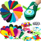 Watinc 18Pcs Hand Puppets Making Kit For Kids Art Craft Felt Sock Monster Puppet Creative Diy Make Your Own Puppets Pipe Cleaners Pompoms Storytelling Role Play Party Supplies Gift For Girls Boys