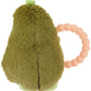 Mary Meyer Teether Baby Rattle, 6-Inches, Yummy Avocado
