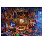 Millennial Dream Room 1000-Piece Jigsaw Puzzle By Rachid Lotf | Fun Brain Teaser, Toys & Games | 28 X 20 Inches