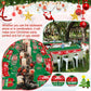 98 Pcs Christmas Ugly Sweater Party Supplies Tacky Sweater Party Plates Tablecloth Xmas Party Decorations For Christmas Holiday