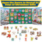 Pok?mon NEW 2024 Holiday Advent Calendar with 24 Gifts - Christmas Playset for Kids - Characters Include 2 Pikachu  Bulbasaur  Charmander & More - 16 Toy Figures & 8 Christmas Accessories - Officially Licensed - For Boys & Girls 4+