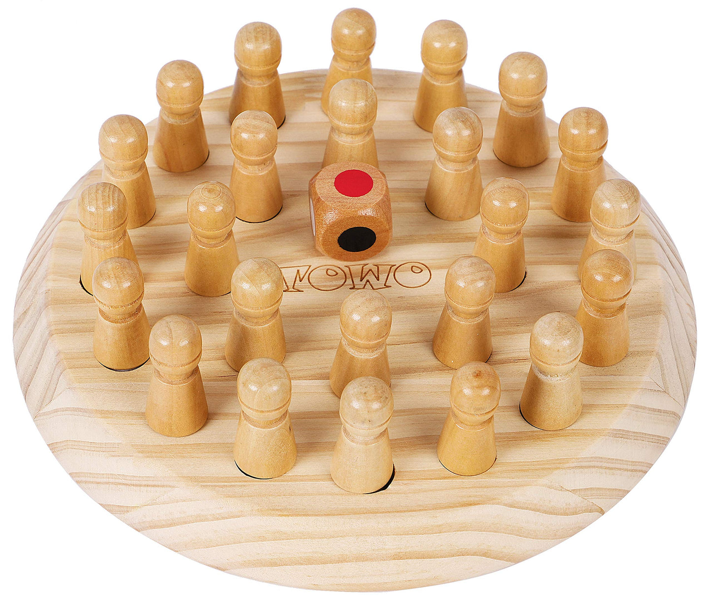 TOWO Wooden Memory Toys for Children - Family Board Games for Kids and mature-themeds -Wooden Mind Games Educational Toys for 3 Years Old