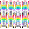 Luyi 96 Pcs Cheer Bracelets For Team Cheer Gifts Cheerleader Gifts Set For Cheer Stuff Women Preppy Heishi Beaded Friendship Y2K