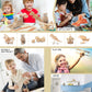 Puzzled 3D Puzzle Sphinx Wood Craft Construction Model Kit, Unique, Fun And Educational Diy Wooden Toy Assemble Model Unfinished Crafting Hobby Puzzle To Build And Paint For Decoration 161 Pieces Pack