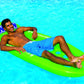 Wow Sports - Inflatable Green Lounger Pool Float - Pool Lounge For Kids & Adults - Great As A Float Raft For Tanning